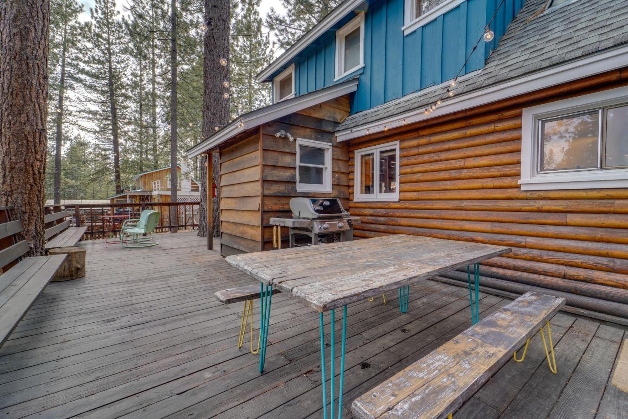 Boutique And Artsy Log Cabin In North Lake Tahoe! Kings Beach Exterior foto